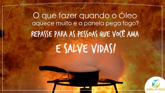 Você sabe por que nunca devemos jogar água sobre óleo pegando fogo? - Mega  Curioso