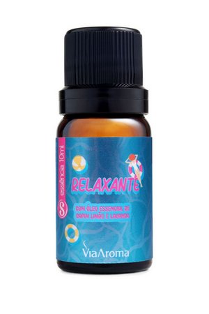 Essência Relaxante - Via Aroma - Frasco com 10ml - Mundo dos Óleos