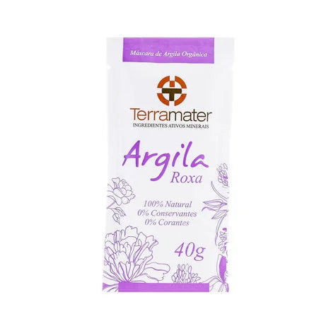 Mascara de Argila Roxa - 40g - Terramater