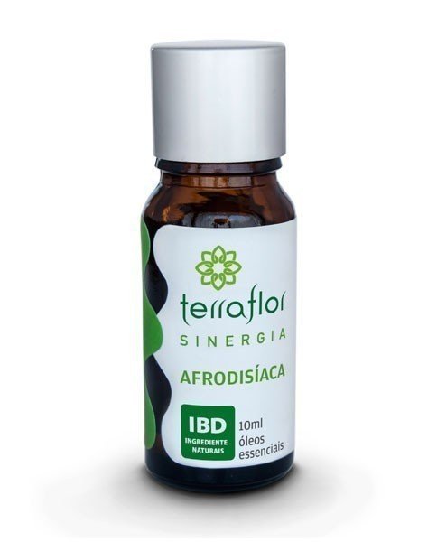 Sinergia Afrodisíaca - Óleo Essencial - Terra Flor - Frasco com 10ml - Mundo dos Óleos