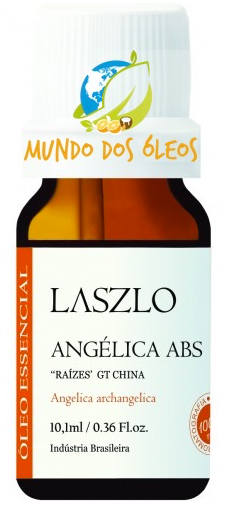 Óleo Absoluto de Angélica (Raízes) - Laszlo - Frasco com 10ml - Mundo dos Óleos