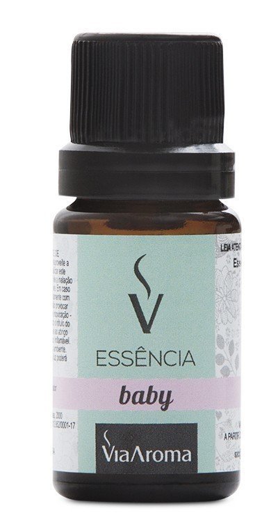 Essência Baby - Via Aroma - Frasco com 10ml - Mundo dos Óleos