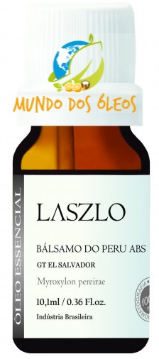 Óleo Absoluto de Bálsamo do Peru - Laszlo - Frasco com 10ml - Mundo dos Óleos