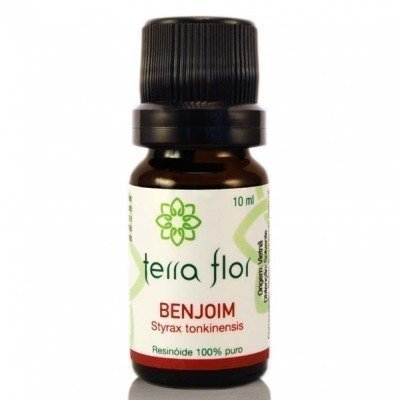 Óleo Essencial de Benjoim - Terra Flor - Frasco com 10ml - Mundo dos Óleos