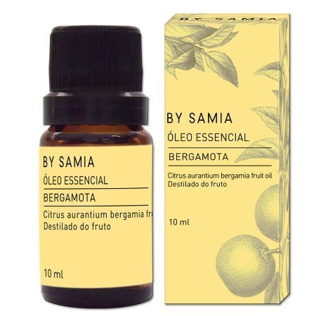 Óleo Essencial de Bergamota - By Samia - Frasco com 10ml - Mundo dos Óleos