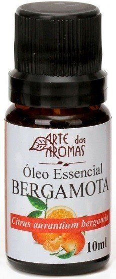 Óleo Essencial de Bergamota - Arte dos Aromas - Frasco com 10ml - Mundo dos Óleos