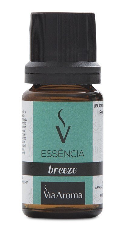 Essência Breeze - Via Aroma - Frasco com 10ml - Mundo dos Óleos