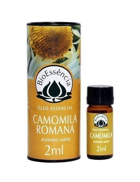 Óleo Essencial de Camomila Romana - BioEssência - Frasco com 2ml - Mundo dos Óleos