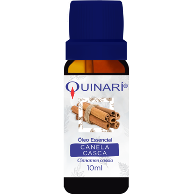 Óleo Essencial de Canela Casca - Quinarí - Frasco com 10ml - Mundo dos Óleos