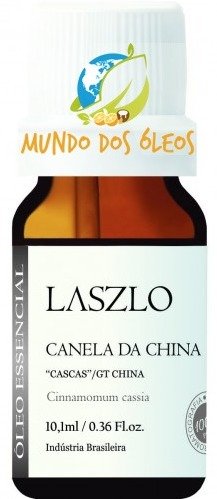 Óleo Essencial de Canela Sri Lanka "Cascas" - Laszlo - Frasco com 10ml - Mundo dos Óleos