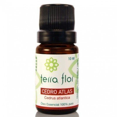 Óleo Essencial de Cedro Atlas - Terra Flor - Frasco com 10ml - Mundo dos Óleos