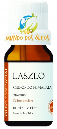 Óleo Essencial de Cedro do Himalaia - Laszlo - Frasco com 10ml - Mundo dos Óleos