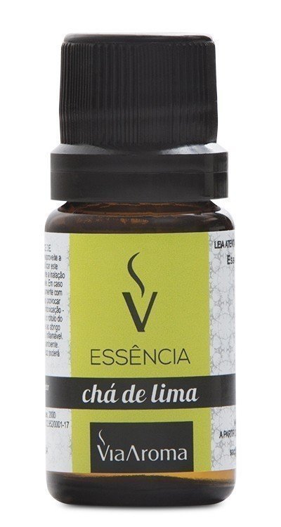 Essência de Chá de Lima - Via Aroma - Frasco com 10ml - Mundo dos Óleos