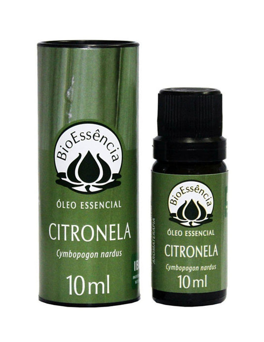 Óleo Essencial de Citronela - BioEssência - Frasco com 10ml - Mundo dos Óleos