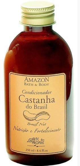 Condicionador Castanha - Arte dos Aromas - Frasco com 250ml - Mundo dos Óleos