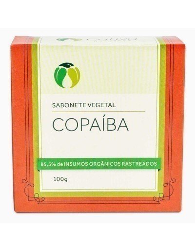 Sabonete Vegetal de Copaíba - Cativa - Barra de 100g - Mundo dos Óleos