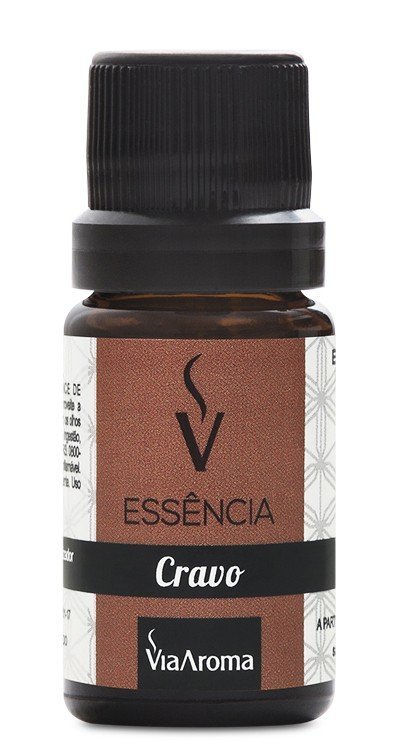 Essência de Cravo - Via Aroma - Frasco com 10ml - Mundo dos Óleos