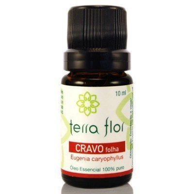 Óleo Essencial de Cravo Folha - Terra Flor - Frasco com 10ml - Mundo dos Óleos