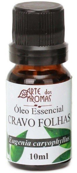 Óleo Essencial de Cravo Folhas - Arte dos Aromas - Frasco com 10ml - Mundo dos Óleos