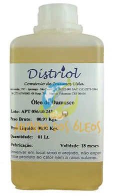 Óleo de Damasco - Distriol - Frasco com 1 Litro - Mundo dos Óleos