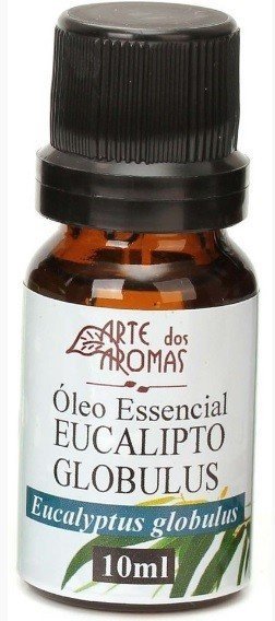 Óleo Essencial de Eucalipto Globulus - Arte dos Aromas - Frasco com 10ml - Mundo dos Óleos