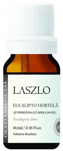 Óleo Essencial de Eucalipto Hortelã Qt Piperitona - Laszlo - Frasco com 10ml - Mundo dos Óleos