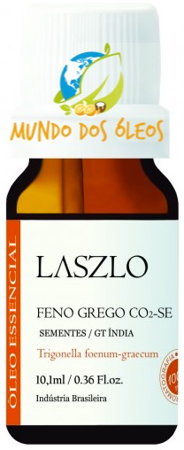 Óleo Essencial de Feno Grego (Co2-Se) - Laszlo - Frasco com 10ml - Mundo dos Óleos