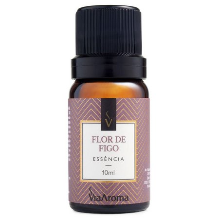 Essência Flor de Figo - Via Aroma - Frasco com 10ml - Mundo dos Óleos