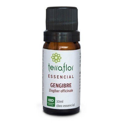 Óleo Essencial de Gengibre Seco - Terra Flor - Frasco com 10ml - Mundo dos Óleos