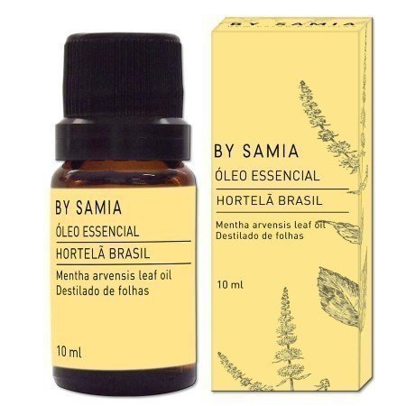 Óleo Essencial de Hortelã do Brasil - By Samia - Frasco com 10ml - Mundo dos Óleos