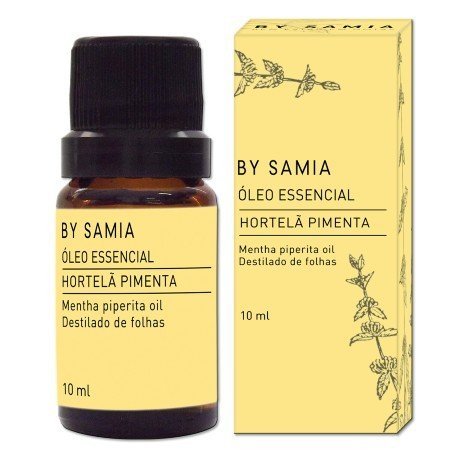 Óleo Essencial de Hortela Pimenta - By Samia - Frasco com 10ml - Mundo dos Óleos