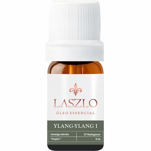 Óleo Essencial de Ylang Ylang I (Gt Madagascar) - Laszlo - Frasco com 5ml - Mundo dos Óleos