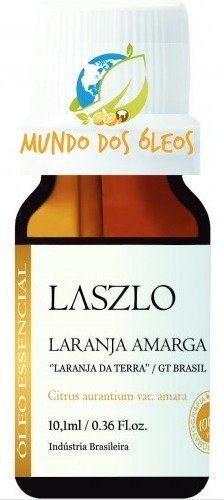 Óleo Essencial de Laranja Amarga - Laszlo - Frasco com 10ml - Mundo dos Óleos