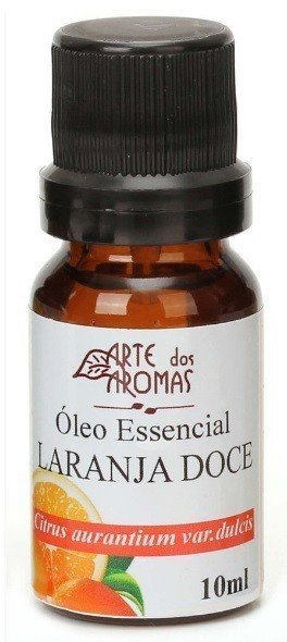 Óleo Essencial de Laranja Doce - Arte dos Aromas - Frasco com 10ml - Mundo dos Óleos