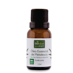 Óleo Essencial de Melaleuca - LiveAloe - Frasco com 12ml - Mundo dos Óleos