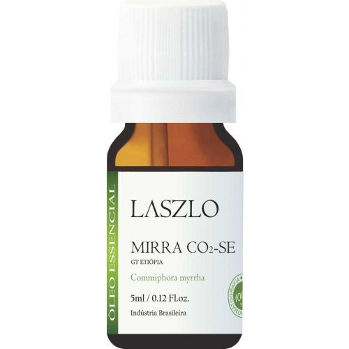 Óleo Essencial de Mirra (CO2) SE (Gt Etiópia) - Laszlo - Frasco com 5ml - Mundo dos Óleos