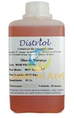 Óleo de Morango - Distriol - Frasco com 1 Litro - Mundo dos Óleos