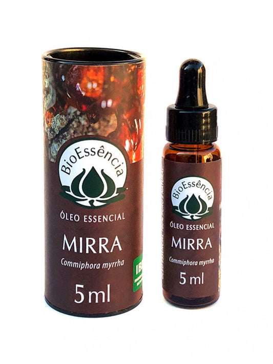 Óleo Essencial de Mirra - BioeEssência - Frasco com 5ml - Mundo dos Óleos