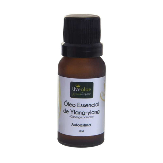 Óleo Essencial de Ylang Ylang - LiveAloe - Frasco com 12ml - Mundo dos Óleos