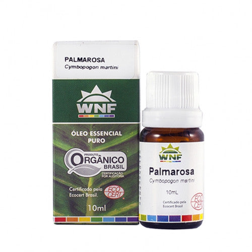 Óleo Essencial de Palmarosa - WNF - Frasco com 10ml - Mundo dos Óleos