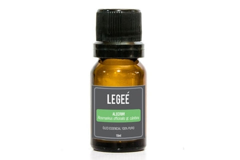 Óleo Essencial de Alecrim (Qt Cânfora) - Legeé - Frasco com 10ml - Mundo dos Óleos