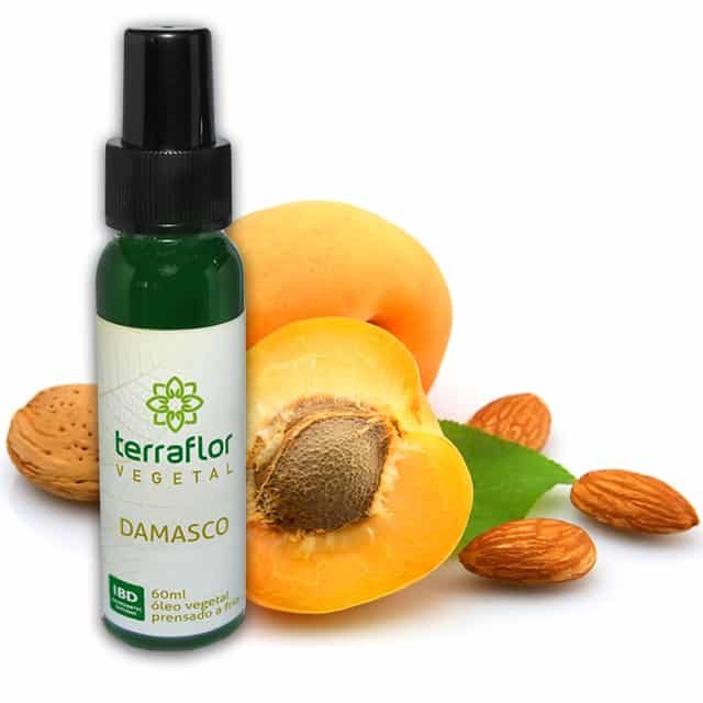 Óleo Vegetal de Damasco - Terra Flor - Frasco com 60ml - Mundo dos Óleos