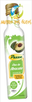 Óleo de Abacate - Pazze - Frasco com 250ml - Mundo dos Óleos