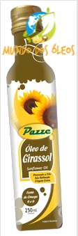 Óleo de Girassol - Pazze - Frasco com 250ml - Mundo dos Óleos