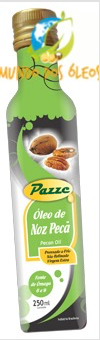 Óleo de Noz Pecã - Pazze - Frasco com 250ml - Mundo dos Óleos