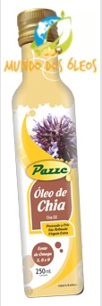 Óleo de Chia - Pazze - Frasco com 250ml - Mundo dos Óleos