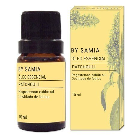 Óleo Essencial de Patchouli - By Samia - Frasco com 10ml - Mundo dos Óleos