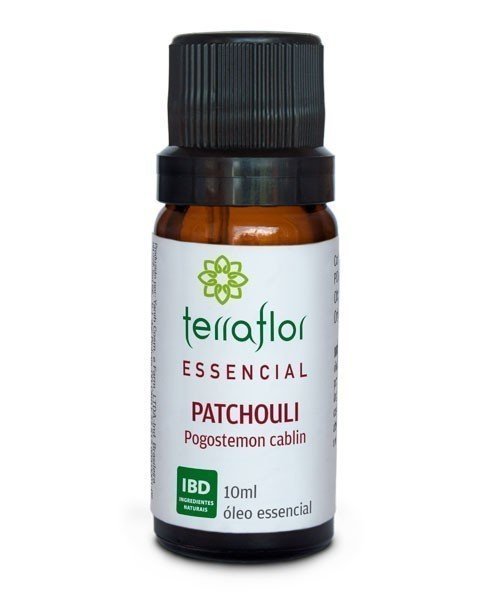 Óleo Essencial de Patchouli Dark - Terra Flor - Frasco com 10ml - Mundo dos Óleos