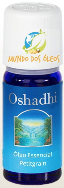 Óleo Essencial Orgânico de Petitgrain (Mandarina) - Oshadhi - Frasco com 5ml - Mundo dos Óleos