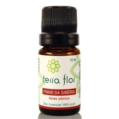 Óleo Essencial de Pinho da Sibéria - Terra Flor - Frasco com 10ml - Mundo dos Óleos